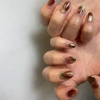 ネイル NINEnami ニュアンスネイルのネイルデザイン