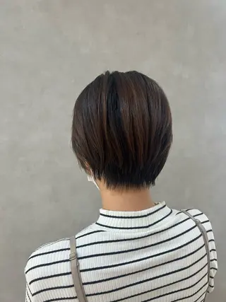 ショート VISAGE  a.c.t所属・関 琴美のヘアスタイル