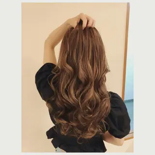 ロング カラー . NANAのヘアスタイル