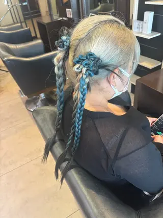 ヘアアレンジ 柳原 愛梨のマツエク・マツパデザイン