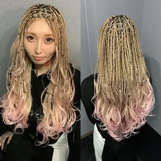 ロング SPINEL Sawaのヘアスタイル