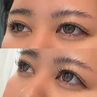 マツエク・マツパ 東 明香里のマツエク・マツパデザイン