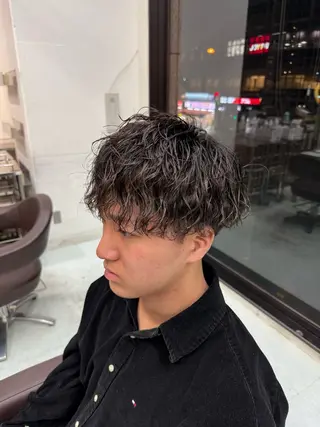 パーマ メンズ 美髪矯正✨美髪特化 /新井優馬のヘアスタイル