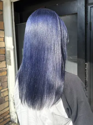 セミロング カラー 透明感カラー/パーマ 🌀アオノアユミのヘアスタイル