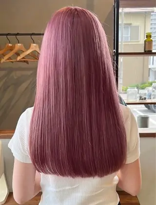 ロング カラー runa|color × straightのヘアスタイル