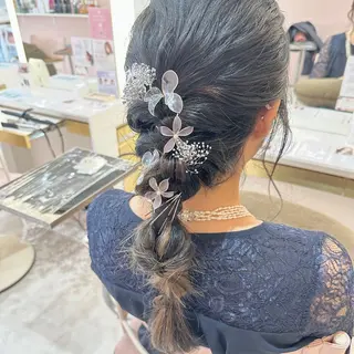 ヘアアレンジ 似合わせカット/ ハイトーンchimiのヘアスタイル