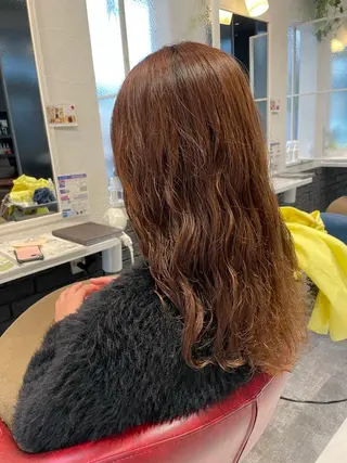 ミディアム パーマ TELAHAIR 副代表 菊池謙のヘアスタイル