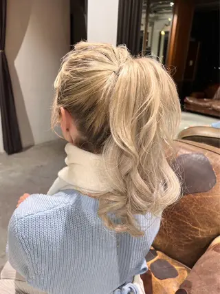 ロング 六本木/ヘアセット /hairmakeのヘアスタイル