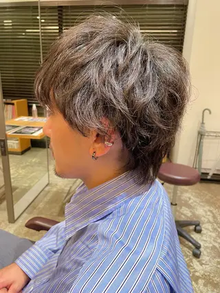 ショート メンズ アイブロウ RINA 🦋🫧のヘアスタイル