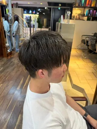 メンズ 透明感カラー🌱 🍑天野琴音🍑のヘアスタイル