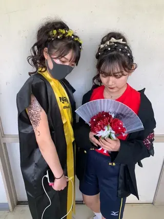 ヘアアレンジ 松永 梨央のヘアスタイル