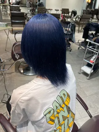 ミディアム カラー 🎀ハイトーン・艶 カラー HANA🎀のヘアスタイル