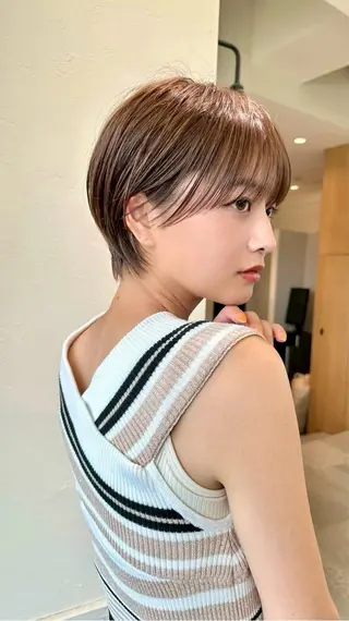 ショート 無料ショートモデル/ 募集中/ユッティーのヘアスタイル