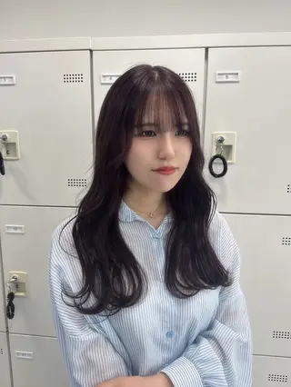 カラー noa🫧美髪/ 透明感カラーのヘアスタイル