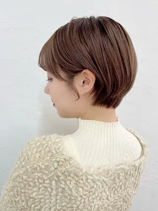 ショート 地毛風縮毛矯正 / ショート🫧ひらやまのヘアスタイル