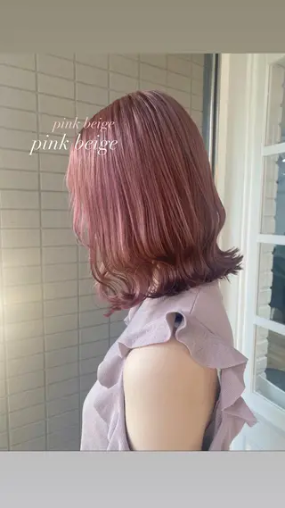 ミディアム 似合わせ大得意美容師 .Haruka.のヘアスタイル