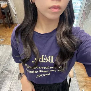 ロング 大木 唯月のヘアスタイル