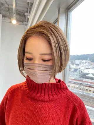 ショート himeka🪽 アレンジ/ブリーチのヘアスタイル