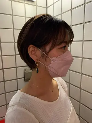 ショート GO TODAY SHAIRE SALON所属・miu （ミユ）のヘアスタイル