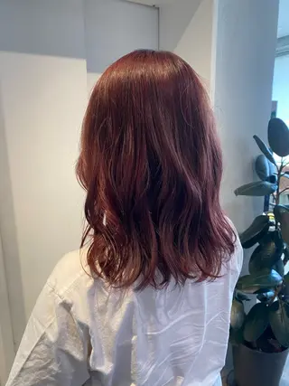 ミディアム カラー ミユウ👗🎀 /カラーリスト/ボブのヘアスタイル