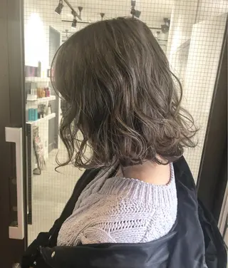 ミディアム カラー 2nd所属・🤍2nd🤍田所 美希のヘアスタイル