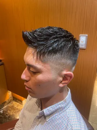 ショート メンズ ヘアモードキクチ銀座店所属・たかいさき ٩(๑❛ᴗ❛๑)۶のヘアスタイル