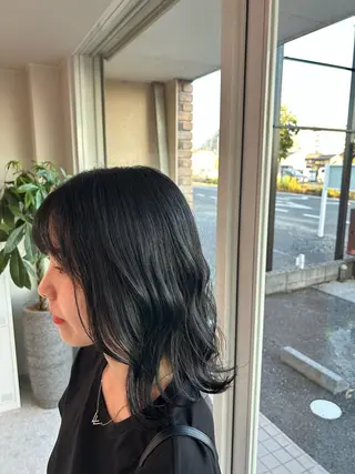 セミロング teto.テト所属・工藤 慎伍のヘアスタイル