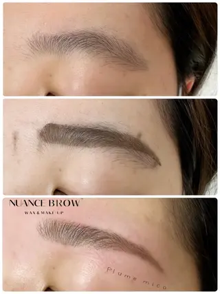 アイブロウ Plume micoのマツエク・マツパデザイン