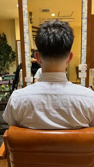 ショート メンズ メンズ特化美容師 井上大輔のヘアスタイル