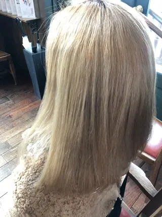 ロング カラー 茂原 麻生のヘアスタイル
