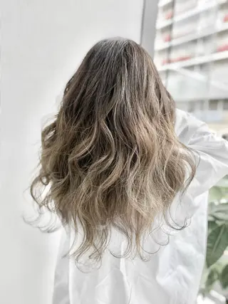 ロング カラー 名駅Private Salon Noaのヘアスタイル