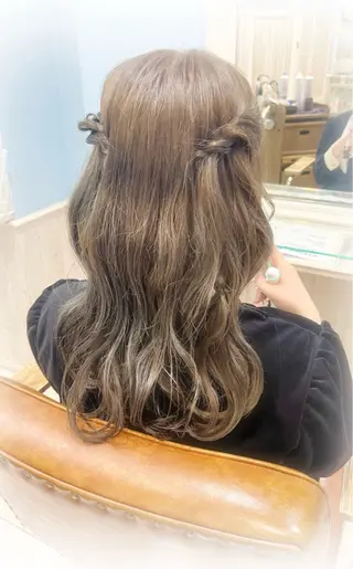 ヘアアレンジ 谷本 萌のヘアスタイル