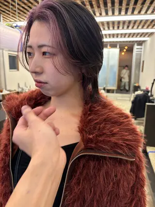 ショート カラー 渡邉 悠斗のヘアスタイル
