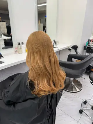 ロング カラー ヘアアレンジ 💗横浜美容室 💗HARUNAのヘアスタイル