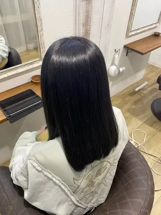 セミロング CIEN所属・松下 育未のヘアスタイル