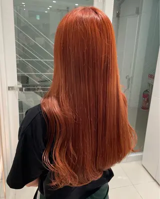 ロング カラー 《暖色/韓国hair 》🇰🇷桑原ユキネのヘアスタイル