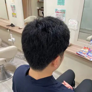 メンズ Nest千葉颯 パーマモデル募集のヘアスタイル