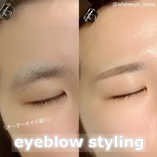アイブロウ WHITEEYE 🤍KANAの眉毛・アイブロウイメージ