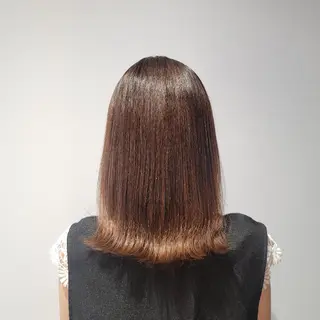 ミディアム 無料カットモデル/ セット/COCOKAのヘアスタイル