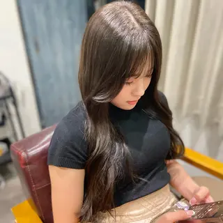 ロング カラー ヘアアレンジ est-r.Fukuoka 福岡博多店所属・est-r. Arisaのヘアスタイル