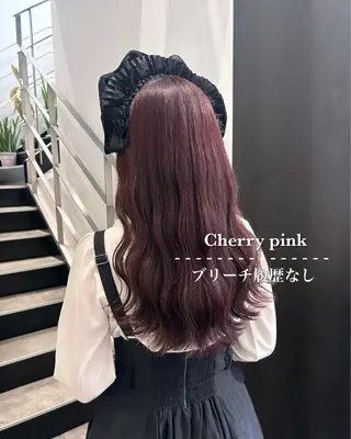ロング カラー 💗ガーリーヘア🎀 saki💗のヘアスタイル