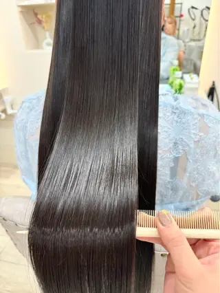 ロング 透明感カラー りゅうせいのヘアスタイル