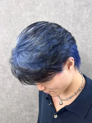 ショート AI TOKYO men's 渋谷所属・カマタ ハルキのヘアスタイル