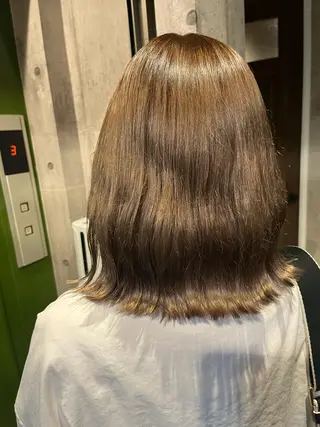 ミディアム カラー 🎀髪質改善 そら🎀のヘアスタイル