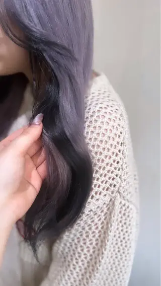 セミロング レイヤー透明感カラー / MAIKAのヘアスタイル