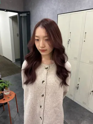 ロング カラー プルエクステ🦕⭐︎ /konomiのヘアスタイル