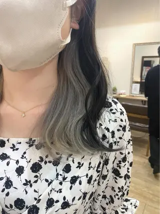 セミロング 💎縮毛矯正/透明感 カラー💎椎葉みひろのヘアスタイル