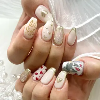 ネイル 池袋痛ネイル Nok. 渡辺のネイルデザイン