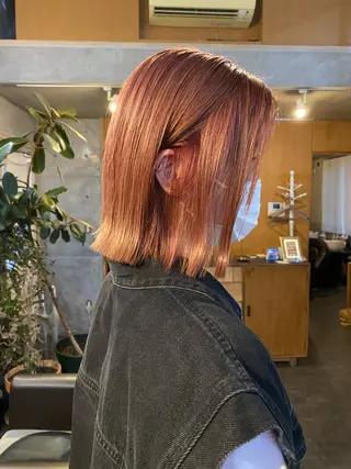 ショート カラー パーマ ヘアアレンジ メンズ キッズ ネイル マツエク・マツパ アイブロウ モリモト サナのヘアスタイル