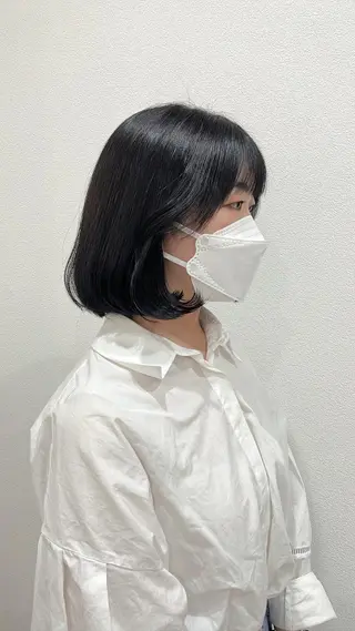 ショート カラー mizuki  韓国 ヘア/髪質改善のヘアスタイル